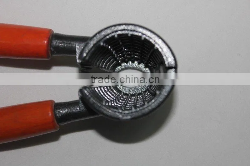 HOT!!! Zinc alloy nutcracker w/wooden handle