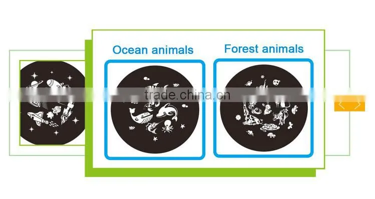 High quality children educational set slide projector toy