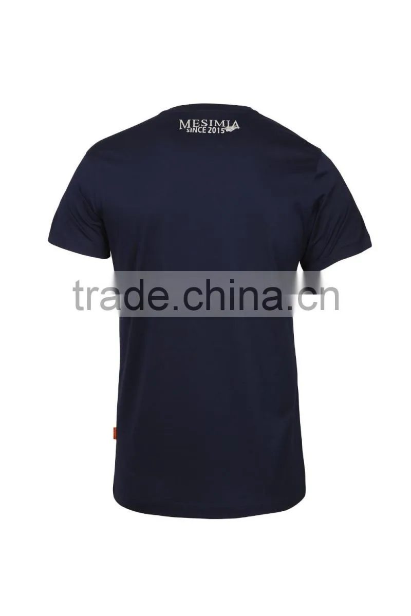 2016 men 's fashion blank t-shirt