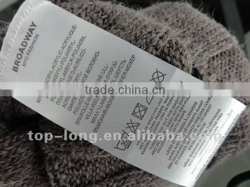 Women High neck winter sweater dress knitwear
