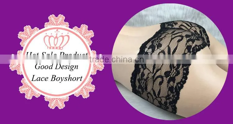 Very Hot Sale Mix Flower Lingerie Sexy Panties Lace Boyshorts S M L Size For $0.32