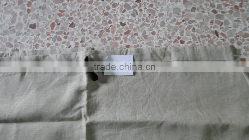 Drawstring Waist Pure Linen Shorts For Men