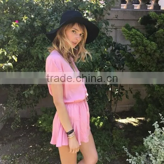 Women Pink Sexy Romper Sexy Rompers For Women Picture