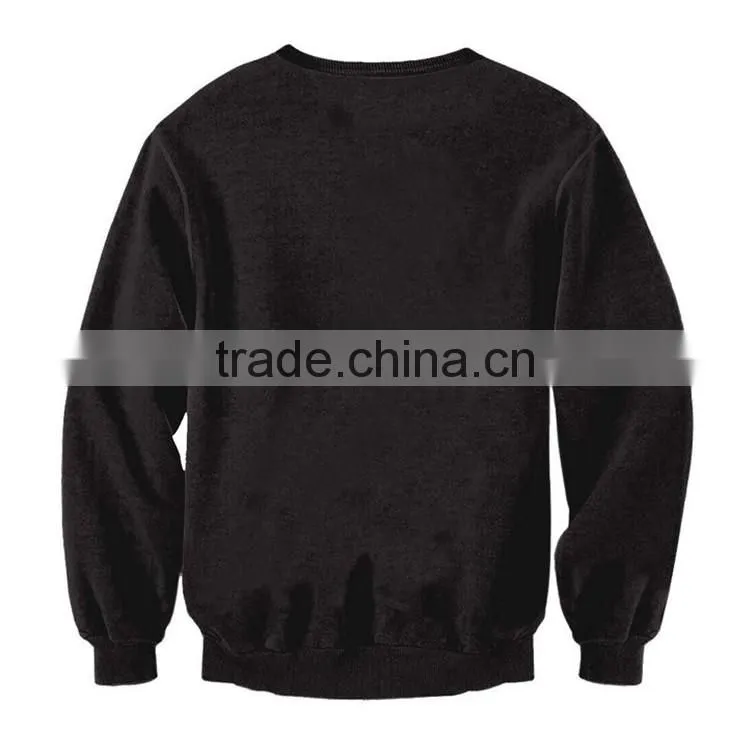 Bulk Cheap Price Custom Sublimation All Over Print Crewneck Mens Sweatshirt