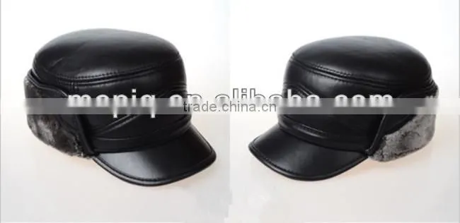 high quality good design leather man hats