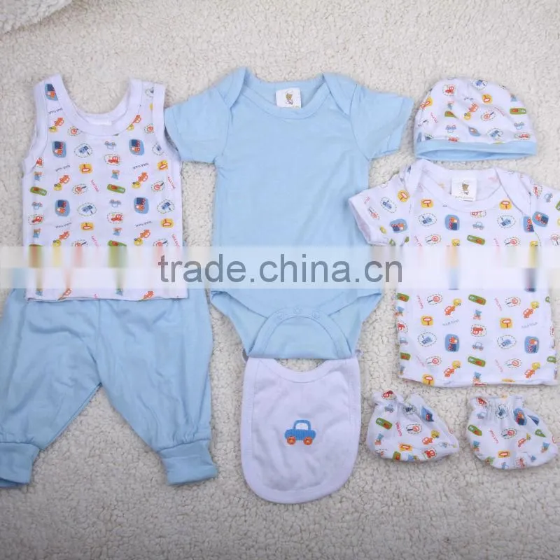 baby 7pcs gift box/baby wear/baby clothing/baby garments