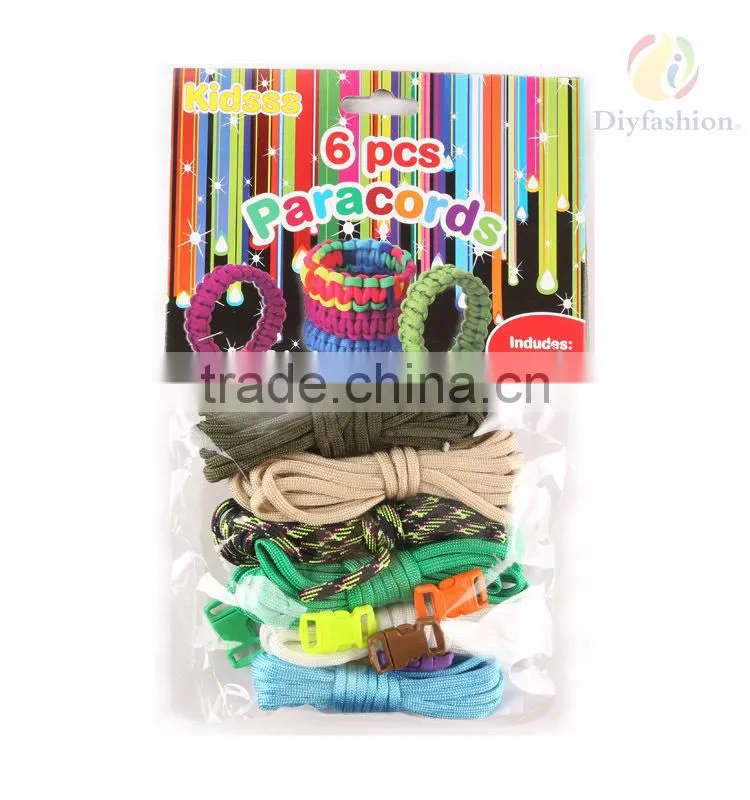 2015 Paracord Bracelet Kit In Dispalyer Box PC6002-3 Bracelet Making Kit