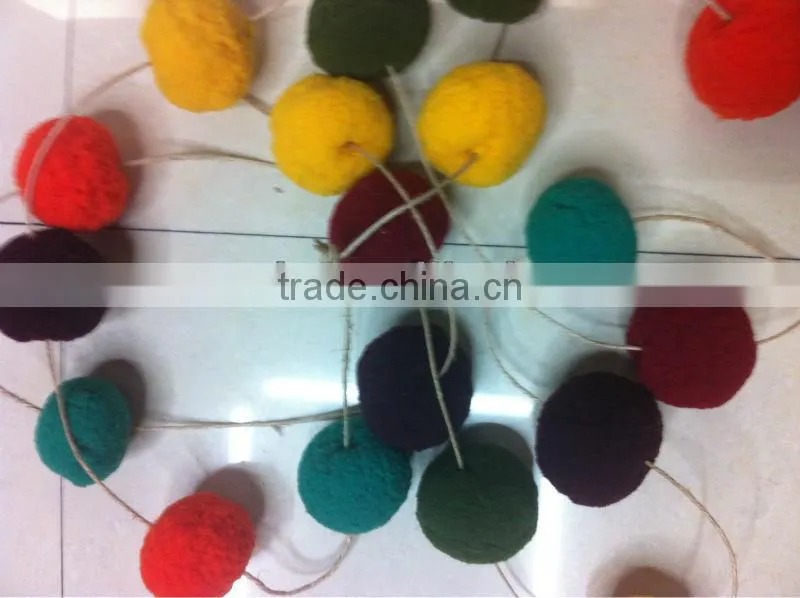 pom poms for decoration handbag