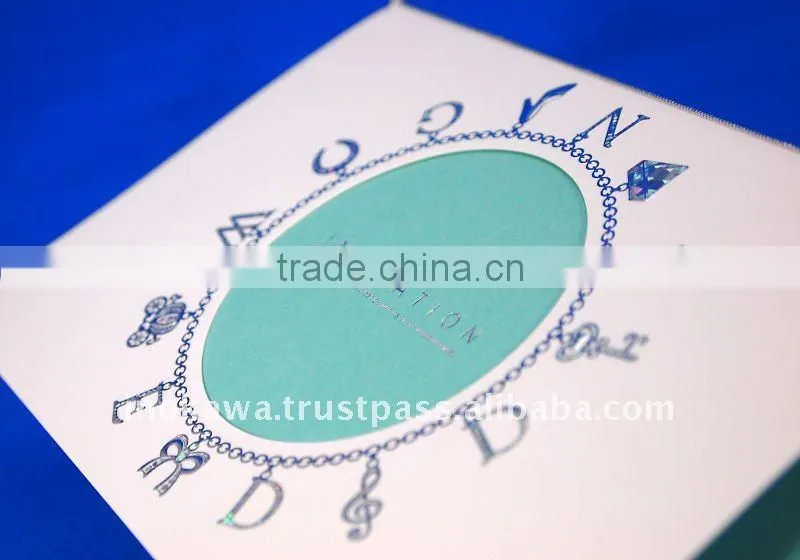 Japan Wedding Invitation Card 'GIULIETTA PLATINUM' Wholesale
