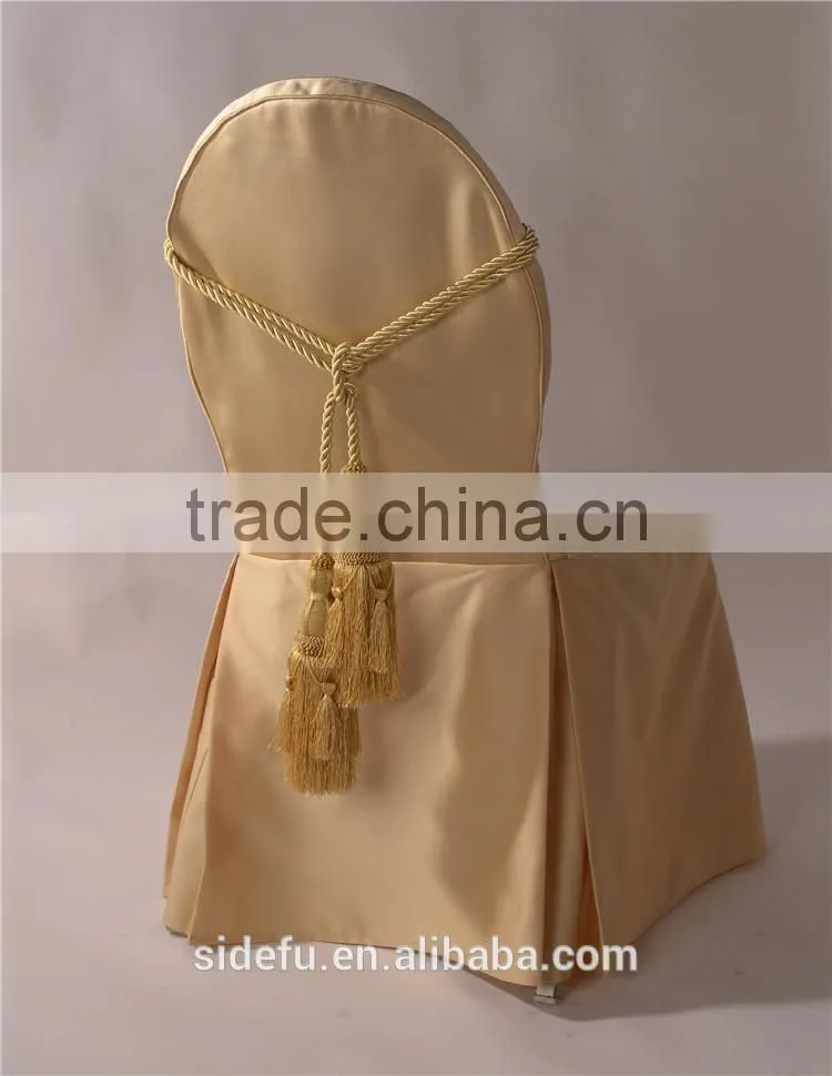 Best Price Hotel Fancy Banquet Chair Cover With Sash
