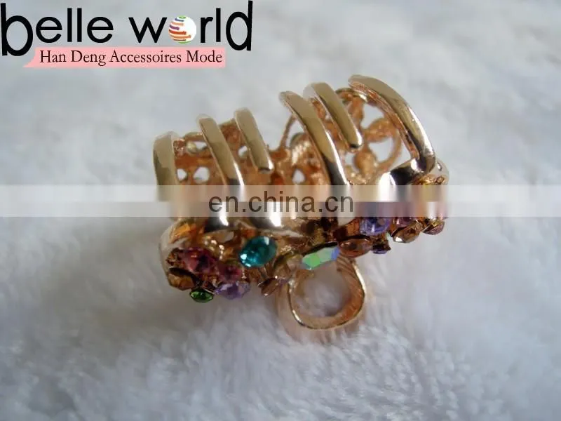 Elegant Bridal Hair Accessory Rhinestone Mini Hair Claw Clip