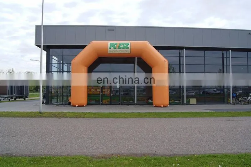 inflatable orange commercial inflatable arch for sale