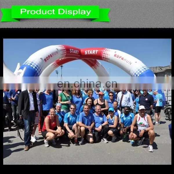 special inflatable circle start finish arch for sale