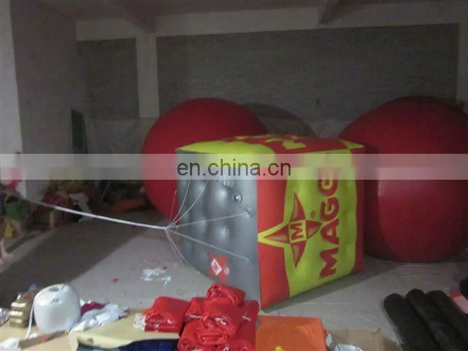 custom inflatable cube balloon
