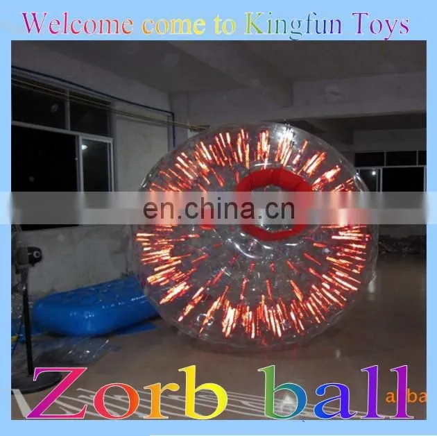 colored dot inflatable crazy loopyballs inflatable crash ball