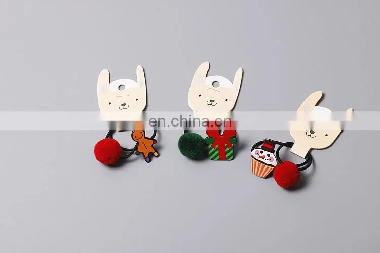 Chirstmas trendy hot sale wmen&kids hair rope