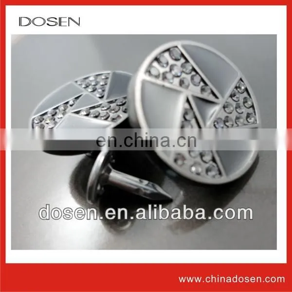 High quality fashion simple set of plastic metal jean buttons zamak material make in china