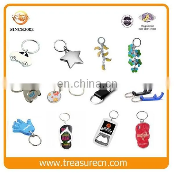 Wholesale shopping cart token coin, trolley token, caddy coin keychain