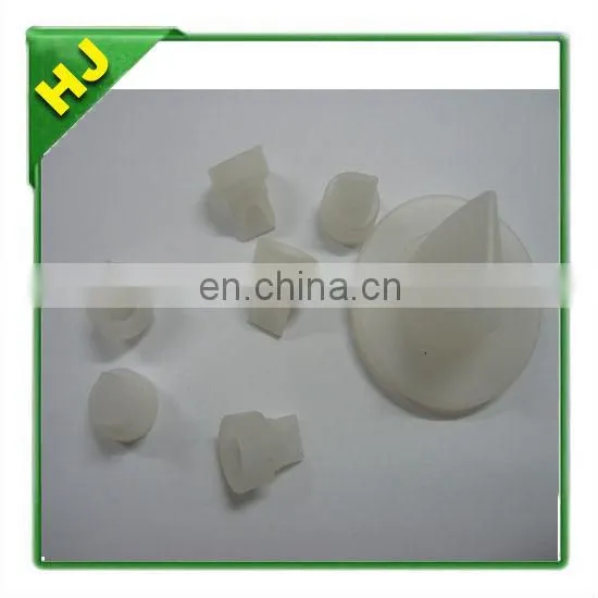 Silicone valve seal