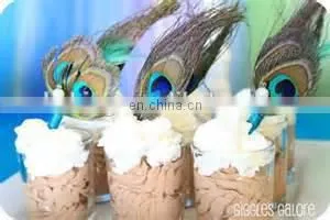wholesale cheap peacock feather for hair accessories