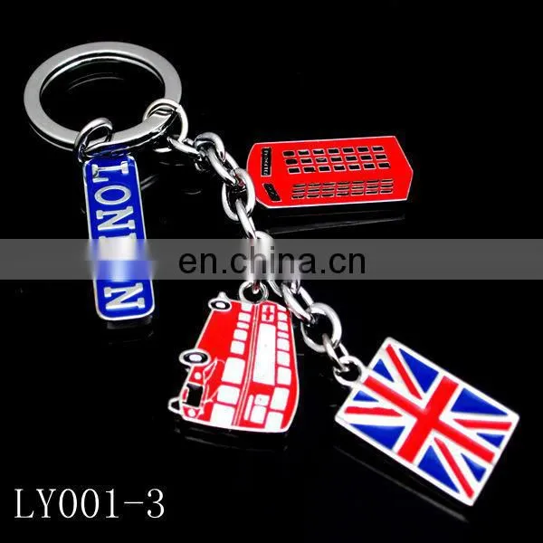 London bus souvenir key chain