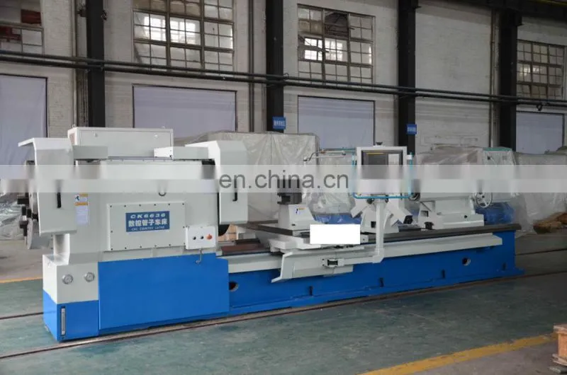 CK6628x6000 cnc pipe threading lathe machine