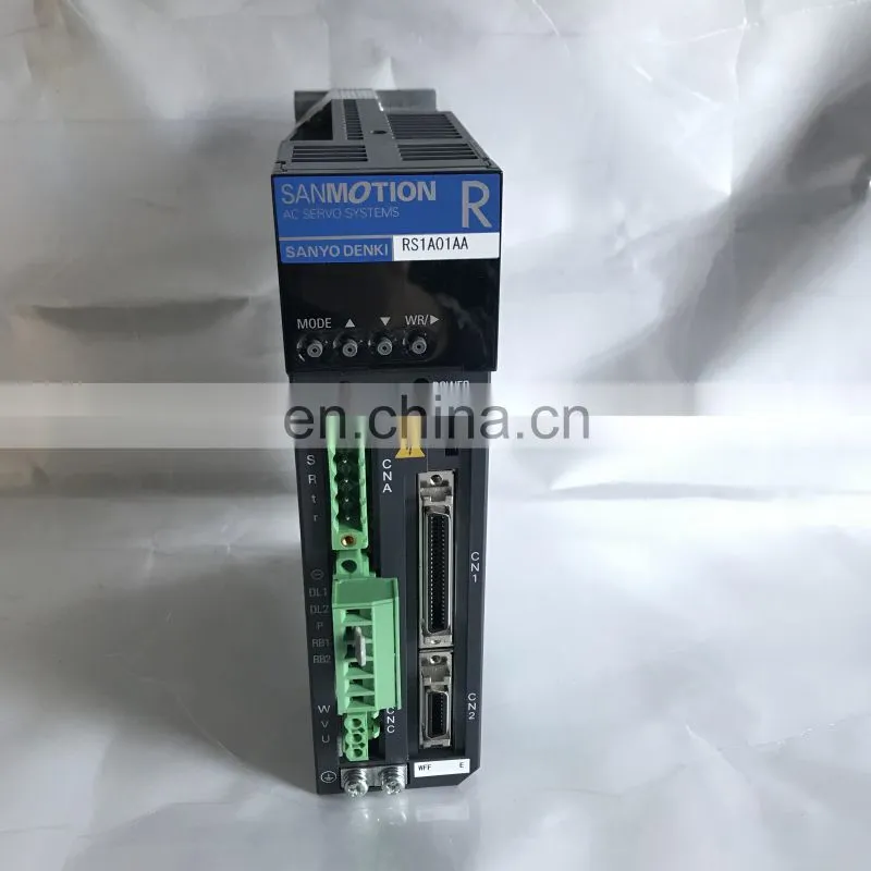 Wholesale Sanyo Denki AC Servo Motor Drive RS1A01AAWFF For CNC Machine
