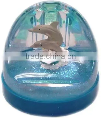 acrylic snow globe insert different photo/ picture, snow ball for Christmas