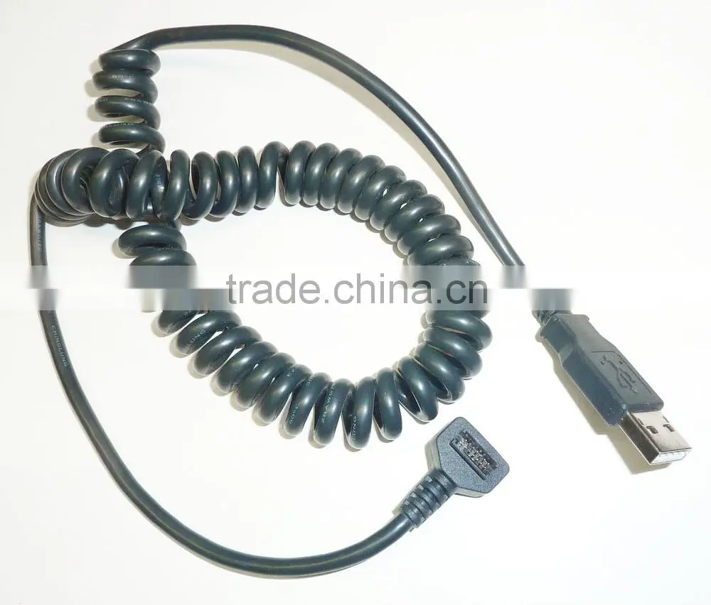 14 pin header to USB Curly Cable 08398-02-R for Verifone Vx820