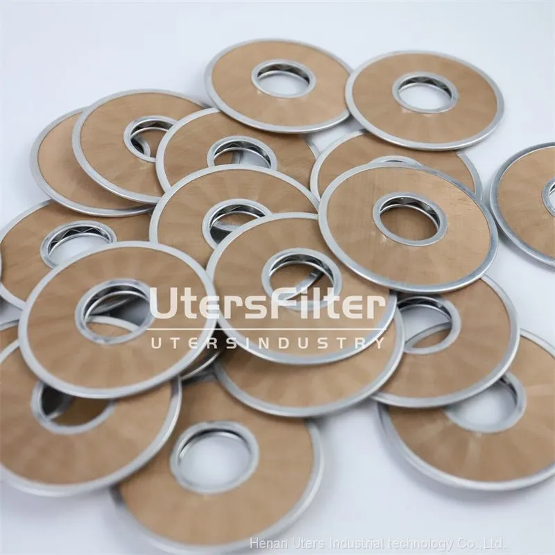 UTERS SPL series stainless steel filter brass mesh filter element (5)
