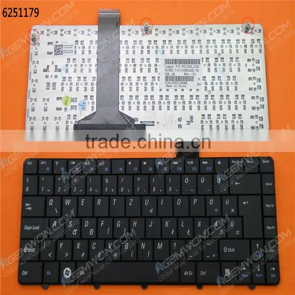 Original laptop keyboard for DELL Inspiron 11Z 1110 BLACK Layout Hungarian