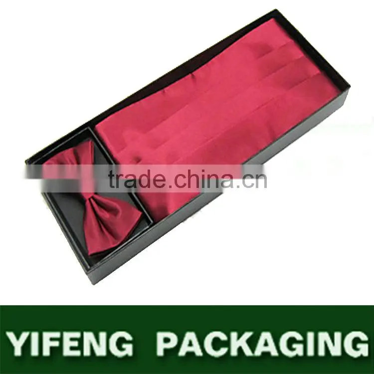 paper gift box for tie, custom paper mens bow tie gift boxes