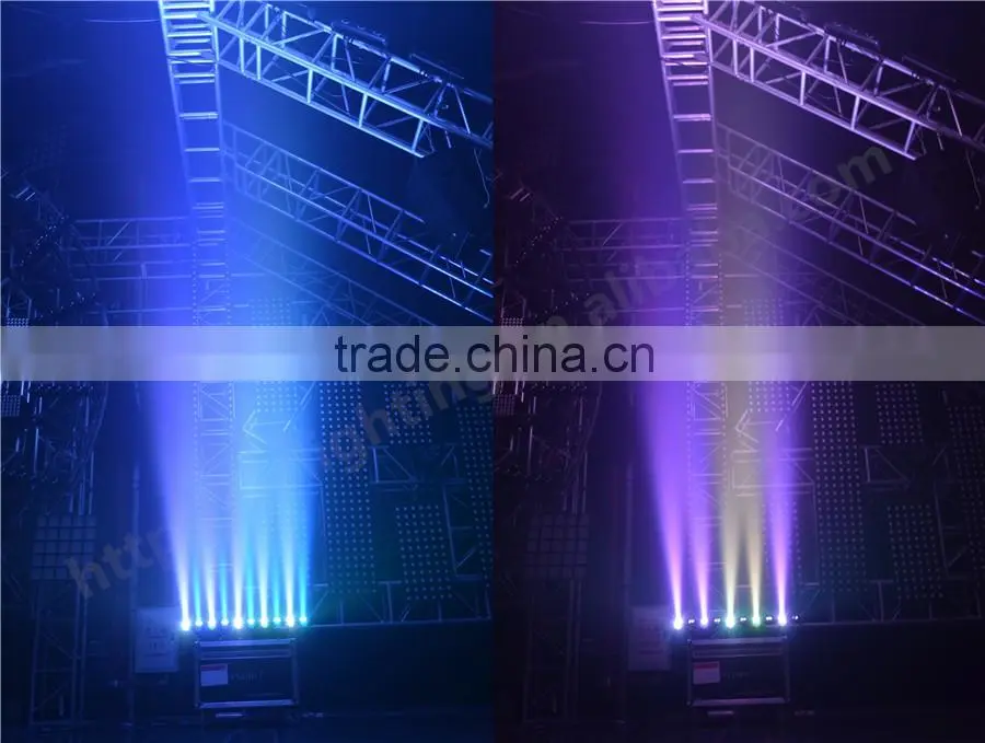 M1010 stage lighting effect 10pcs*10w rgbw four in one led beam/wash light