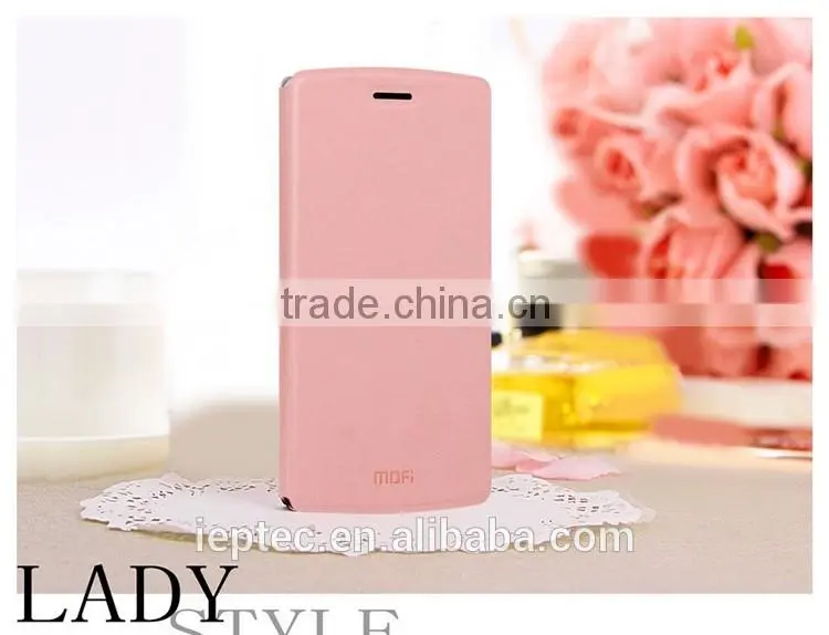 MOFi Original Phone Accessories Vintage PU Leather Flip Housing for OnePlus One, Celulares Back Cover Case for One Plus One