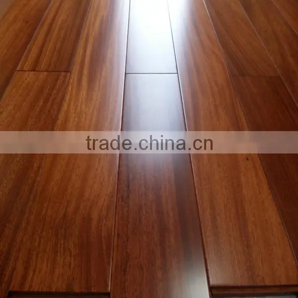 China Foshan Wood Floor Solid Iroko