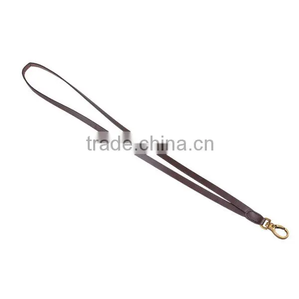 Fashion leather key chain rope customized wholesale custom leather key chain,neck hanging leather key chain