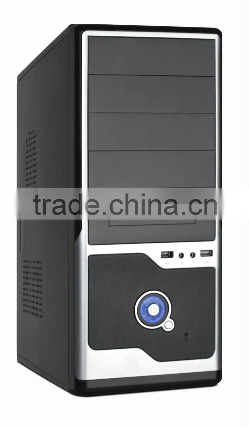 normal full tower atx purple computer pc case