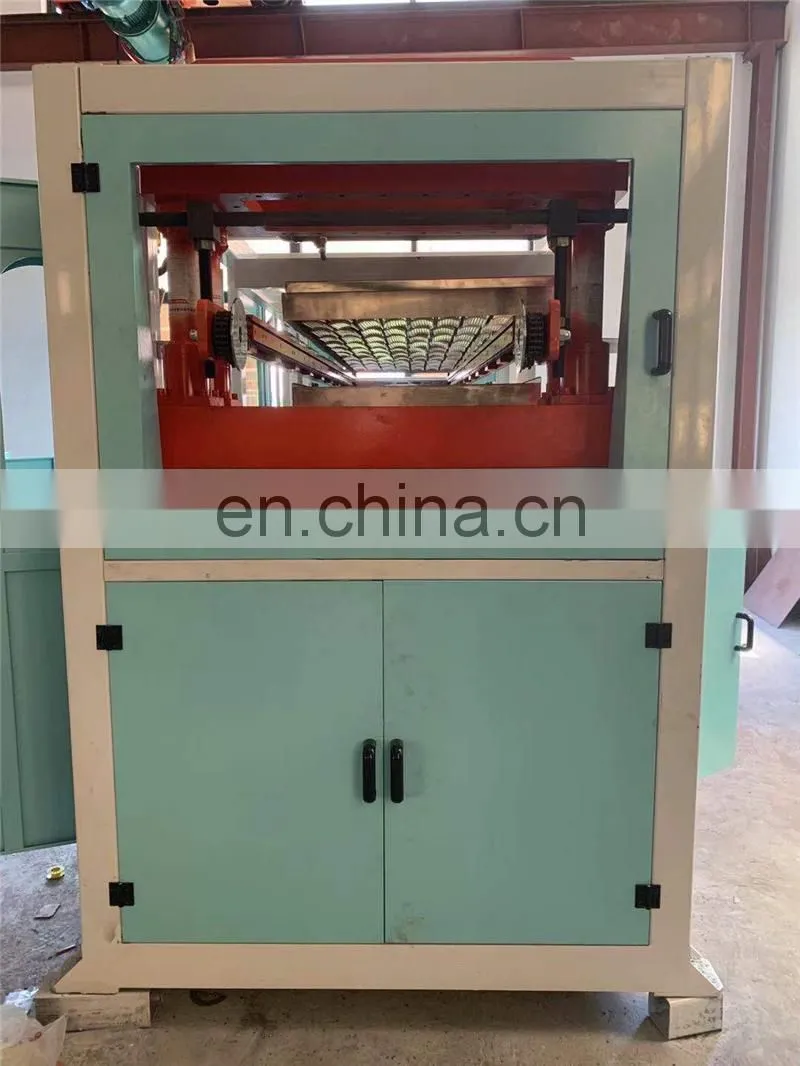 UD 660 Automatic food grade storage plastic clam container box Thermoforming making Machine with ir ceramic heater cam driven