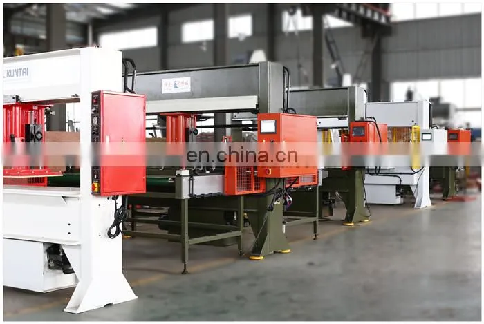 Hydraulic leather clicker die cutting press