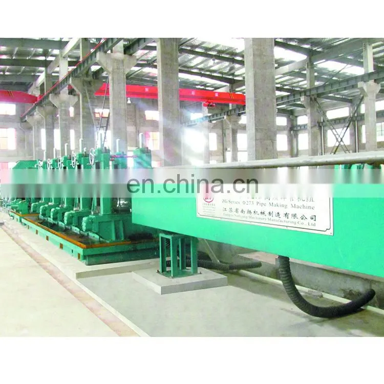 Nanyang high efficiency pipe making machine tube mill API erw carbon steel tube mill
