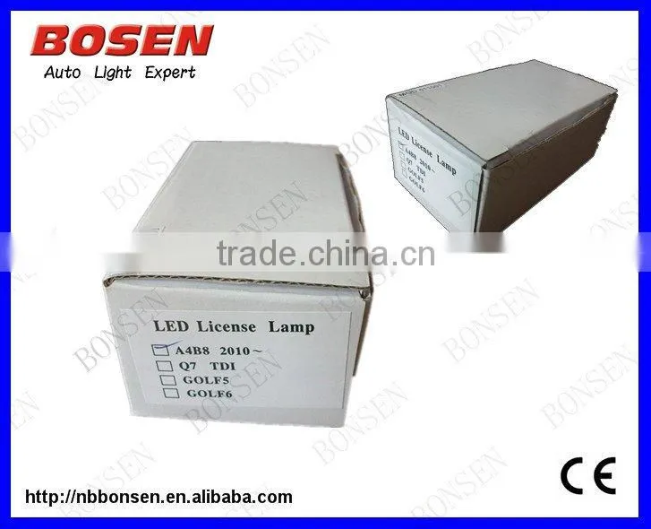 license plate lamp for 2013 VW JETTA 6 PASSAT