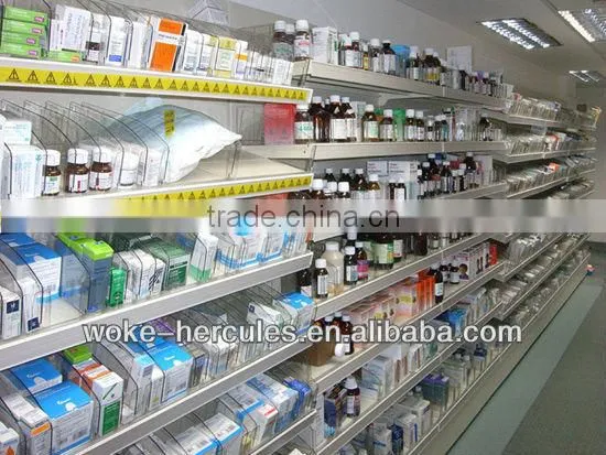2015 Hot sale Supermarket /Hypermarket display shelving