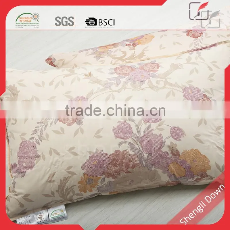 Travel neck pillow white goose down neck pillow Chinese neck pillow