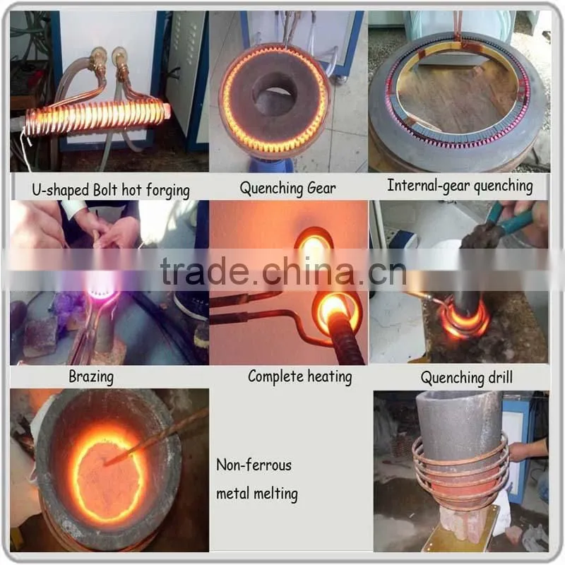LSW-30KW handheld induction heater for metal heat treatment