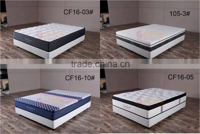 Gel memory foam mattress used mattresses for sale CF16-06#