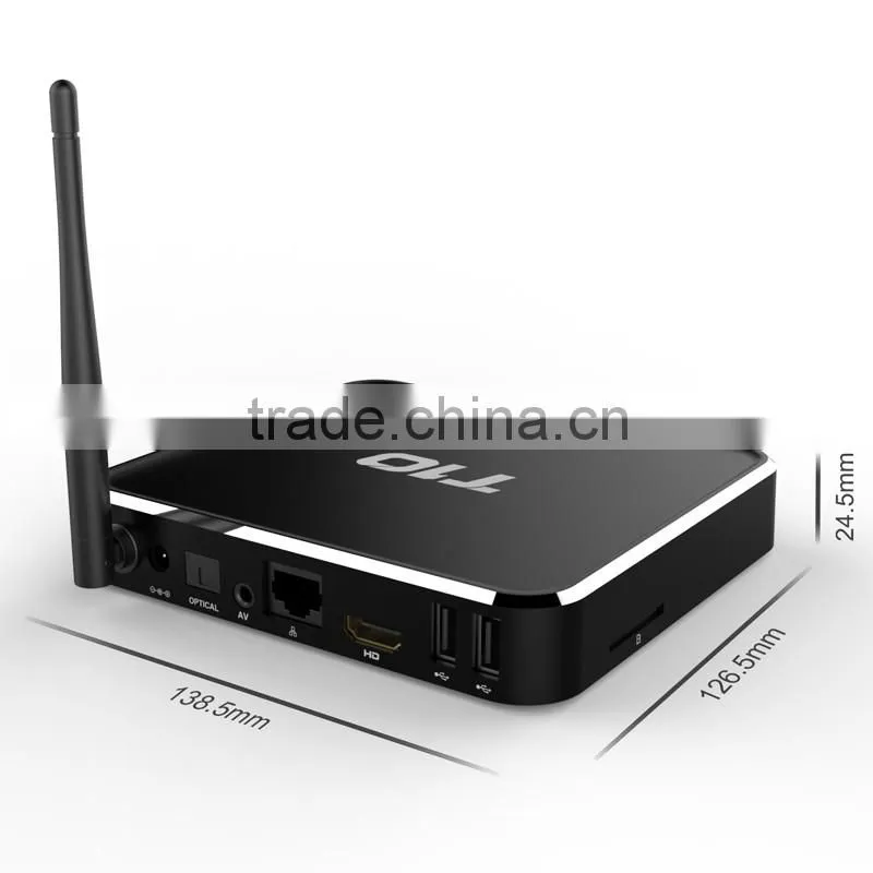 Manufacturer metal original amlogic s905 T10 plus /T95 T8 pro android 5.1 tv box T10