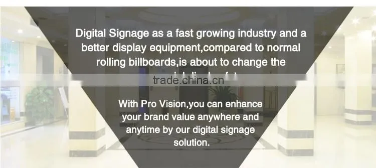 46 inch led advertising Screen Restaruant Menu Board