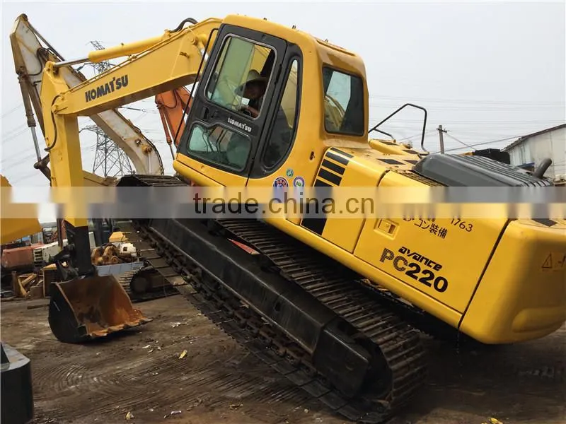 used excavator komatsu pc200-5-6-7-8, pc220-6,pc220-7, pc220-8, caterpillar 320 for sale