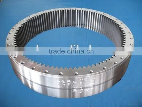 Forged qualified different diameter flange gear ring