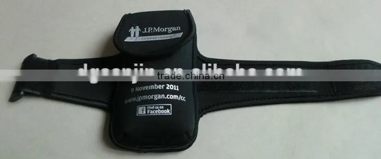 Sport neoprene wrist mobile phone case
